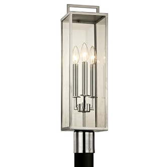 Troy Lighting - P6535 - Three Light Post Lantern - Beckham - Polished Stainless Troy Lighting - P6535 - Three Light Post Lantern - Beckham - Polished Stainless