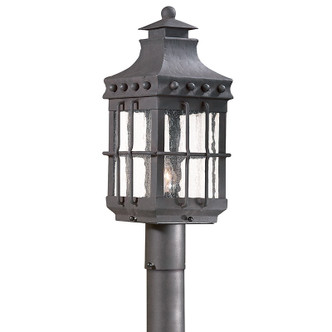 Troy Lighting - P8972-TBK - One Light Post Lantern - Dover Troy Lighting - P8972-TBK - One Light Post Lantern - Dover