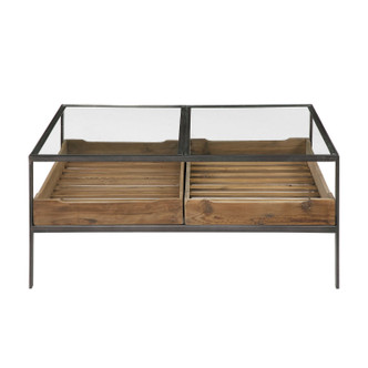 Uttermost - 24855 - Coffee Table - Silas - Aged Steel