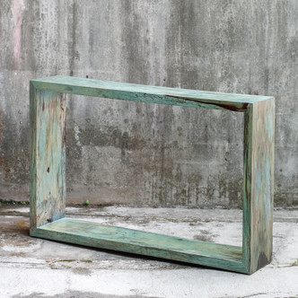 Uttermost - 25456 - Console Table - Teo - Blue-green Uttermost - 25456 - Console Table - Teo - Blue-green