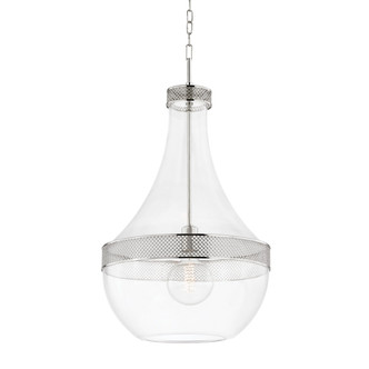 Hudson Valley - 1817-PN - One Light Pendant - Hagen - Polished Nickel Hudson Valley - 1817-PN - One Light Pendant - Hagen - Polished Nickel