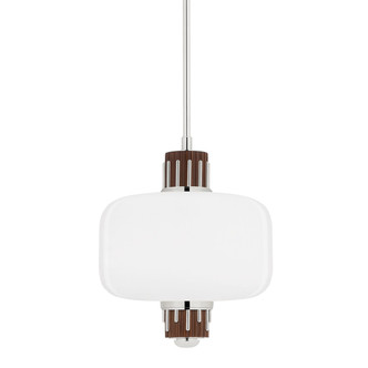 Hudson Valley - 3817-PN - One Light Pendant - Peekskill - Polished Nickel Hudson Valley - 3817-PN - One Light Pendant - Peekskill - Polished Nickel