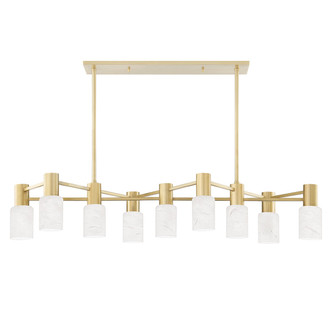 Hudson Valley - 4248-AGB - LED Island Pendant - Centerport - Aged Brass
