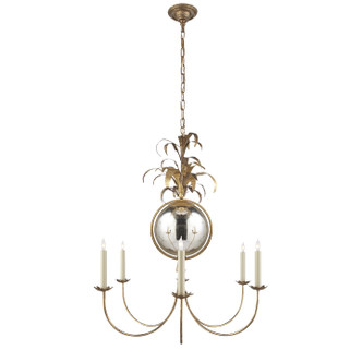 Visual Comfort Signature - CHC 5373GI - Six Light Chandelier - Gramercy - Gilded Iron Visual Comfort Signature - CHC 5373GI - Six Light Chandelier - Gramercy - Gilded Iron