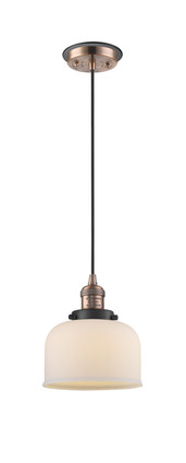 Innovations - 201CBP-ACBK-G71 - One Light Mini Pendant - Franklin Restoration - Antique Copper