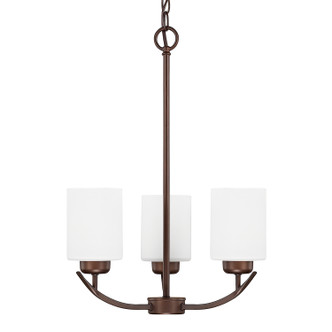 Capital Lighting - 415231BZ-338 - Three Light Chandelier - Dixon - Bronze Capital Lighting - 415231BZ-338 - Three Light Chandelier - Dixon - Bronze