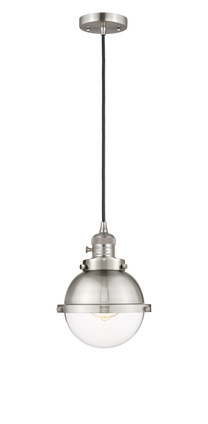 Innovations - 201CSW-SN-HFS-62-SN - One Light Mini Pendant - Franklin Restoration - Brushed Satin Nickel