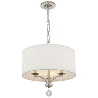 Mirage Three Light Mini Chandelier (8005-PN)