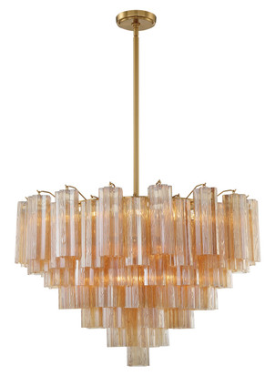 Addis 16 Light Chandelier (ADD-316-AG-AM) Addis 16 Light Chandelier (ADD-316-AG-AM)