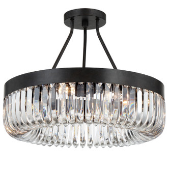 Alister Eight Light Semi Flush Mount (ALI-B2008-CZ_CEILING) Alister Eight Light Semi Flush Mount (ALI-B2008-CZ_CEILING)