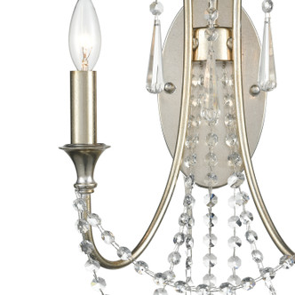 Arcadia Two Light Wall Sconce (ARC-1902-SA-CL-MWP)