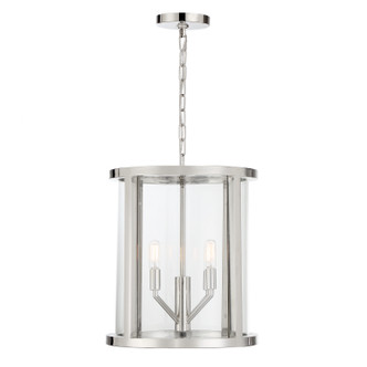 Devon Four Light Mini Chandelier (DEV-B8004-PN)