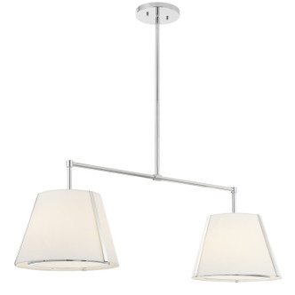 Fulton Four Light Chandelier in Polished Nickel (60-FUL-906-PN)