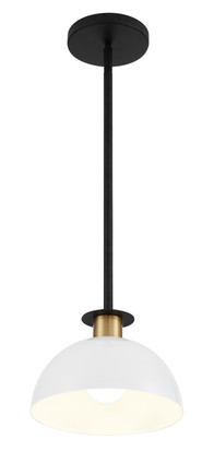Gigi One Light Pendant (GIG-813-BK-AG)