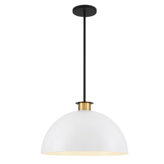 Gigi One Light Pendant (GIG-815-BK-AG)