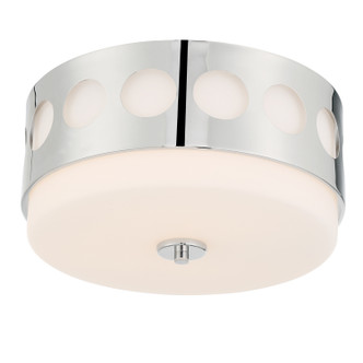 Kirby Two Light Flush Mount (KIR-B8100-PN)
