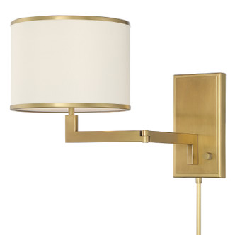 Madison One Light Wall Sconce (MAD-B4101-AG)