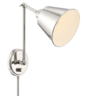 Mitchell One Light Wall Sconce (MIT-A8020-PN)