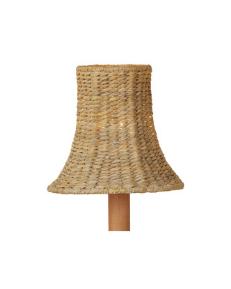 Currey and Company - 0900-0039 - Chandelier Shade - Bell Collection - Natural