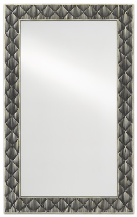 Currey and Company - 1000-0090 - Mirror - Black/White/Mirror