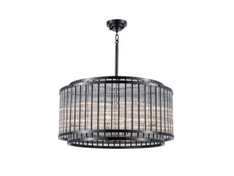 Avenue Lighting - HF1928-GM - Chandelier - Waldorf - Polished Gunmetal