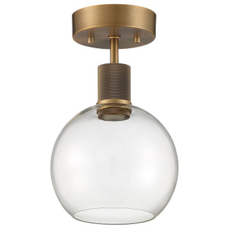 Port Nine Burgundy LED Semi-Flush Mount (63148LEDD-ABB/CLR)