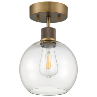 Port Nine Burgundy LED Semi Flush Mount (63148LEDDLP-ABB/CLR)
