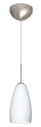 Besa - 1BC-150907-LED-SN - One Light Pendant - Chrissy - Satin Nickel
