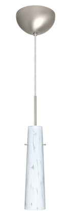 Besa - 1BC-567419-SN - One Light Pendant - Camino - Satin Nickel