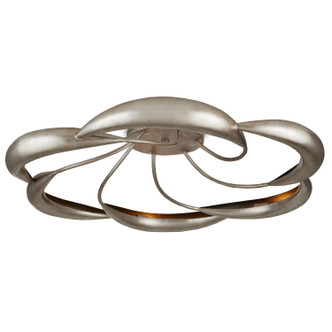 Caroube Silver Semi-Flush Mount Six Light Semi-Flush Mount (9000-0947) Caroube Silver Semi-Flush Mount Six Light Semi-Flush Mount (9000-0947)