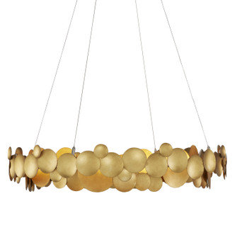 Currey and Company - 9000-0972 - One Light Chandelier - Lavengro Collection - Contemporary Gold Leaf