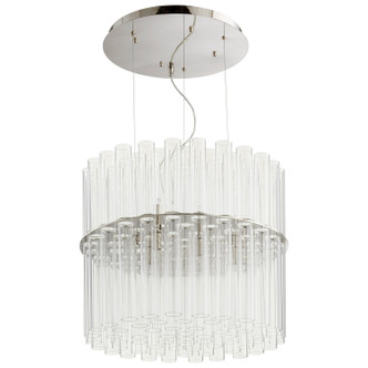 Cyan - 09672 - 12 Light Pendant - Polished Nickel Cyan - 09672 - 12 Light Pendant - Polished Nickel