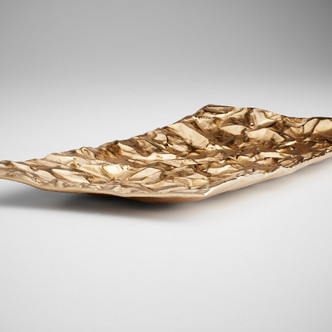 Cyan - 10631 - Tray - Gold