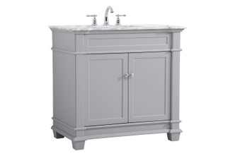 Wesley Bathroom Vanity Set in Grey (173-VF50036GR)