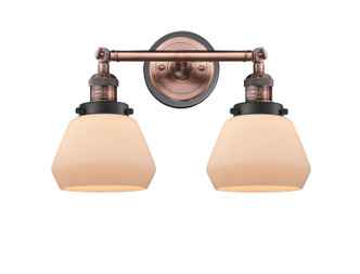 Innovations - 208BP-ACBK-G171 - Two Light Bath Vanity - Franklin Restoration - Antique Copper