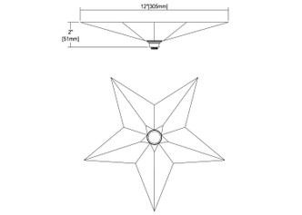 Canopies Canopy in Satin Nickel (45-1SC-SN)