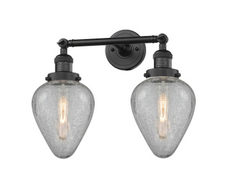 Franklin Restoration LED Bath Vanity (208L-BK-G165-LED)