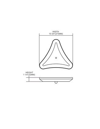 Pendant Options Three Light Pan in Satin Nickel (45-3T-SN)