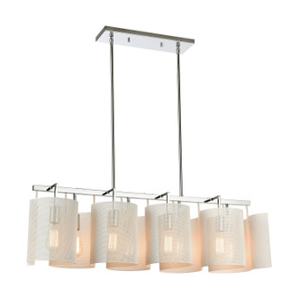 ELK Home - 60155/8 - Eight Light Island Pendant - Santa Barbara - Matte White ELK Home - 60155/8 - Eight Light Island Pendant - Santa Barbara - Matte White