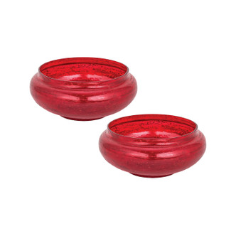 ELK Home - 780660/S2 - Bowl - Bolero - Red Artifact