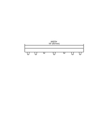 Pendant Options Eight Light Pan in Satin Nickel (45-8R-SN)