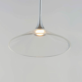Cono LED Pendant in Polished Chrome (86-E21530-24PC)