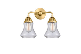 Innovations - 288-2W-SG-G194 - Two Light Bath Vanity - Nouveau 2 - Satin Gold