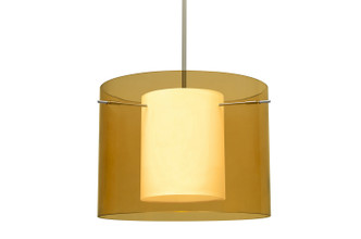 Besa - 1TT-G00707-SN - One Light Pendant - Pahu - Satin Nickel