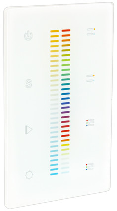 American Lighting - DMX-2-2 - Wall Control - Trulux Controller - White