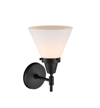 manufacturer_finish:Matte Black|manufacturer_glass:Matte White Cased Large Cone