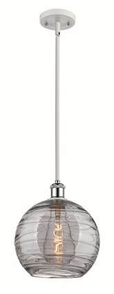 Innovations - 516-1S-WPC-G1213-10SM - One Light Mini Pendant - Ballston - White Polished Chrome