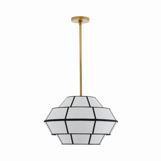 Arteriors - 41067 - One Light Pendant - Morten - White