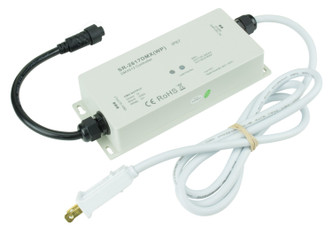 American Lighting - REC-DMX-RF - Rf+Wifi Receiver For Dmx Decoder - Receiver - Black