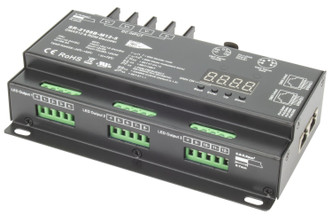 American Lighting - REC-DMX-RJ45-3X4CH - Decoder - DMX Decoder - Black